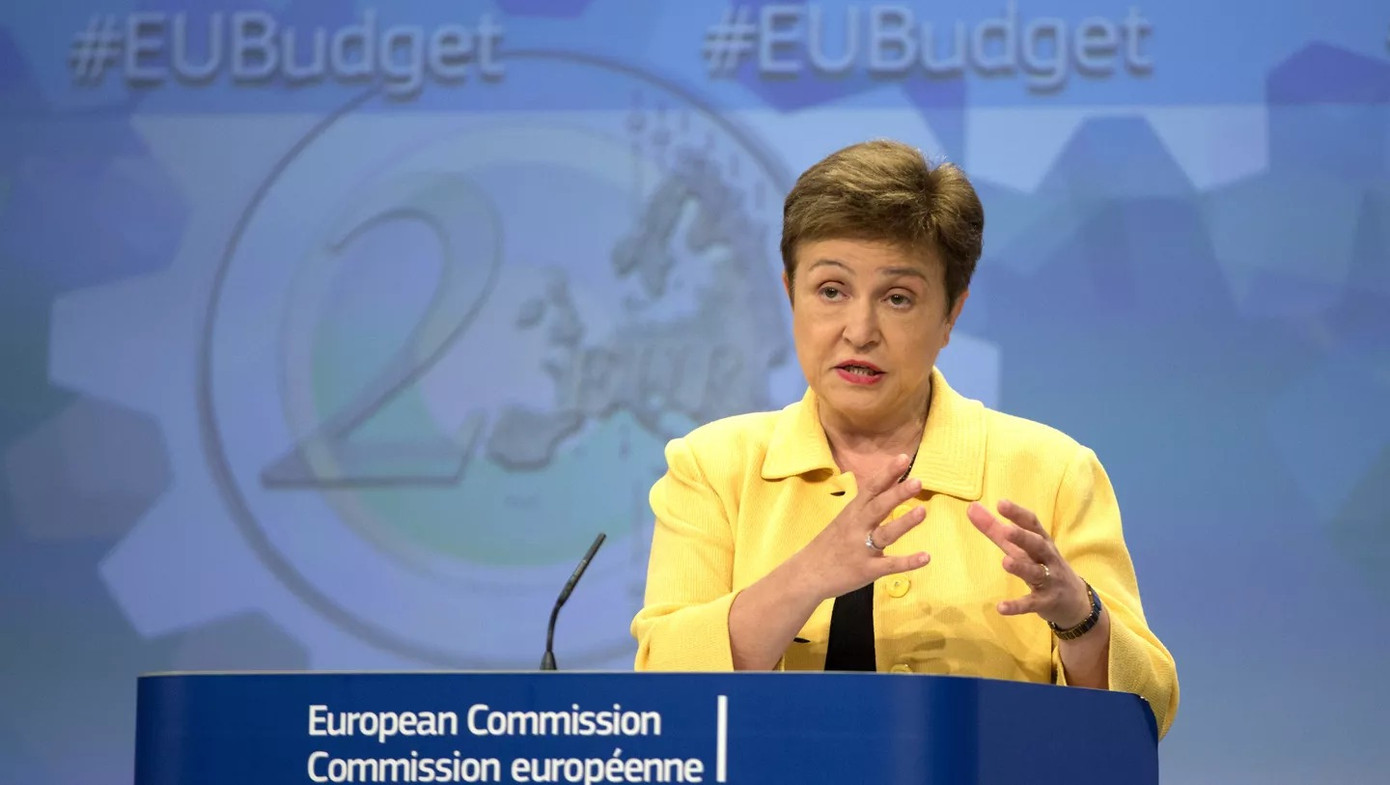 Bà Kristalina Georgieva. Ảnh: AP Bà Kristalina Georgieva. Ảnh: AP