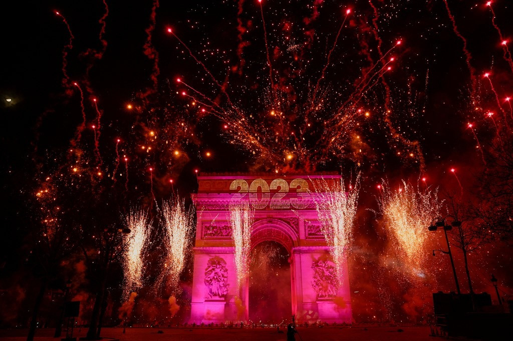 Khải Hoàn Môn Paris (Pháp). Ảnh: Sky News