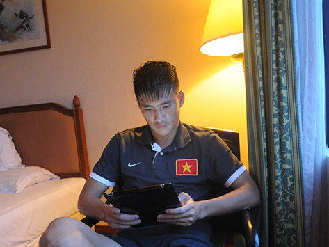 Công Vinh tỏ ý tranh thủ thời gian thất nghiệp để đi học Đại học. Ảnh: Đàm Duy