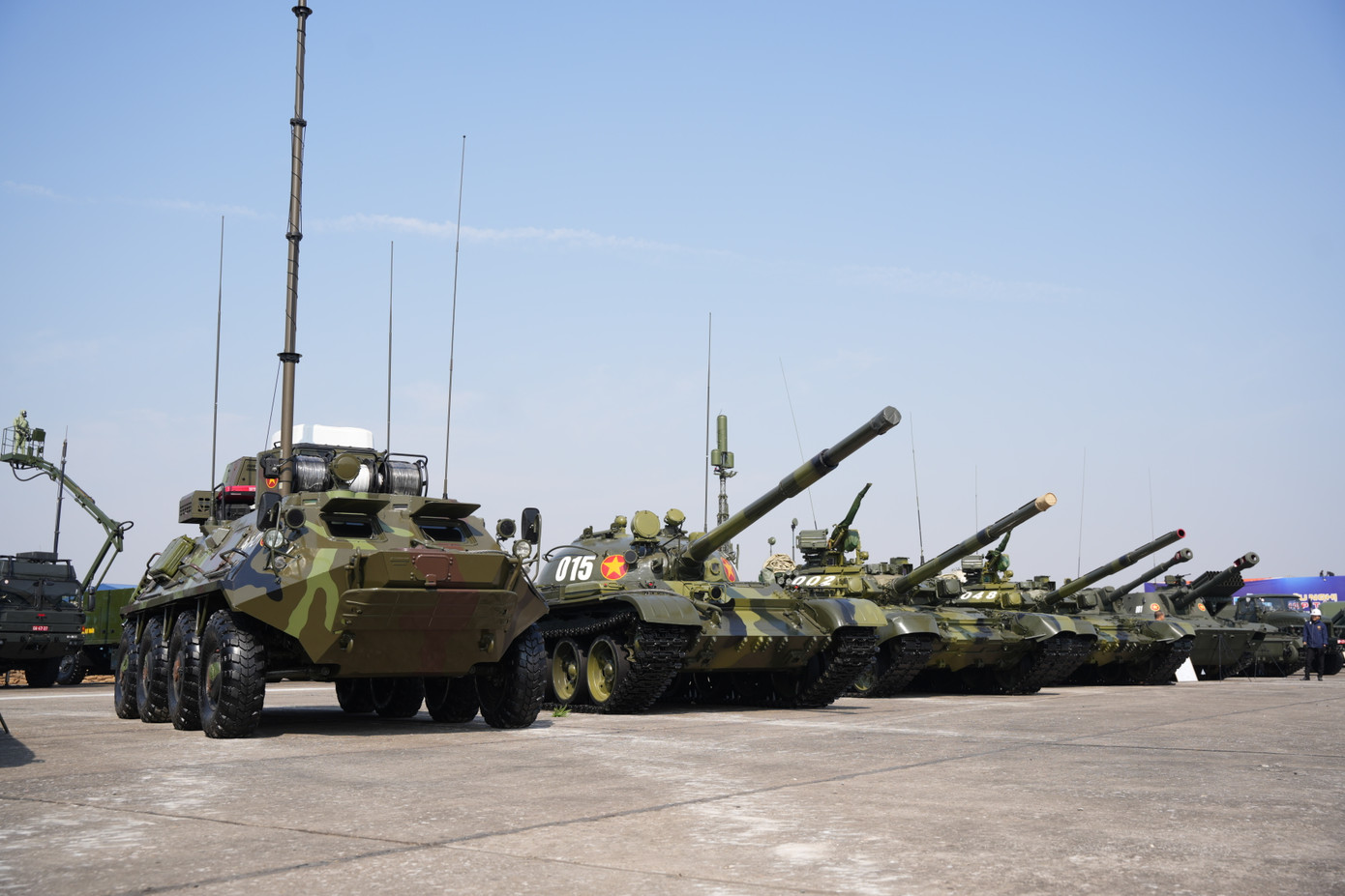 Triển lãm Quốc phòng quốc tế Việt Nam 2024 diễn ra ngày 19-22/12 tại sân bay Gia Lâm, TP. Hà Nội. Người dân tham quan triển lãm miễn phí từ 9h ngày 21/12 đến hết 22/12.