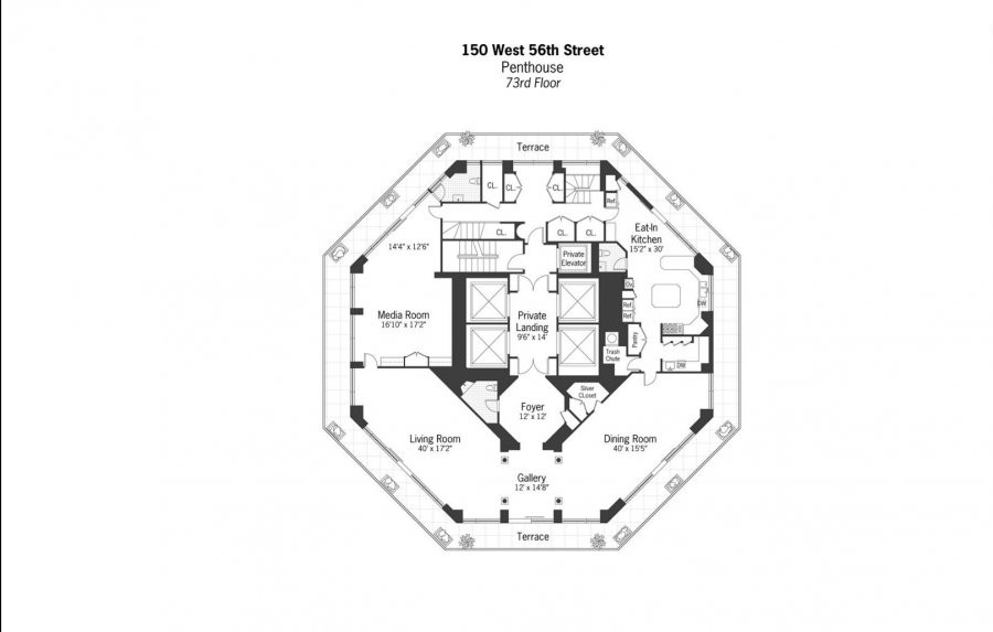 Theo New York Times, tòa nhà CitySpire không quá cao