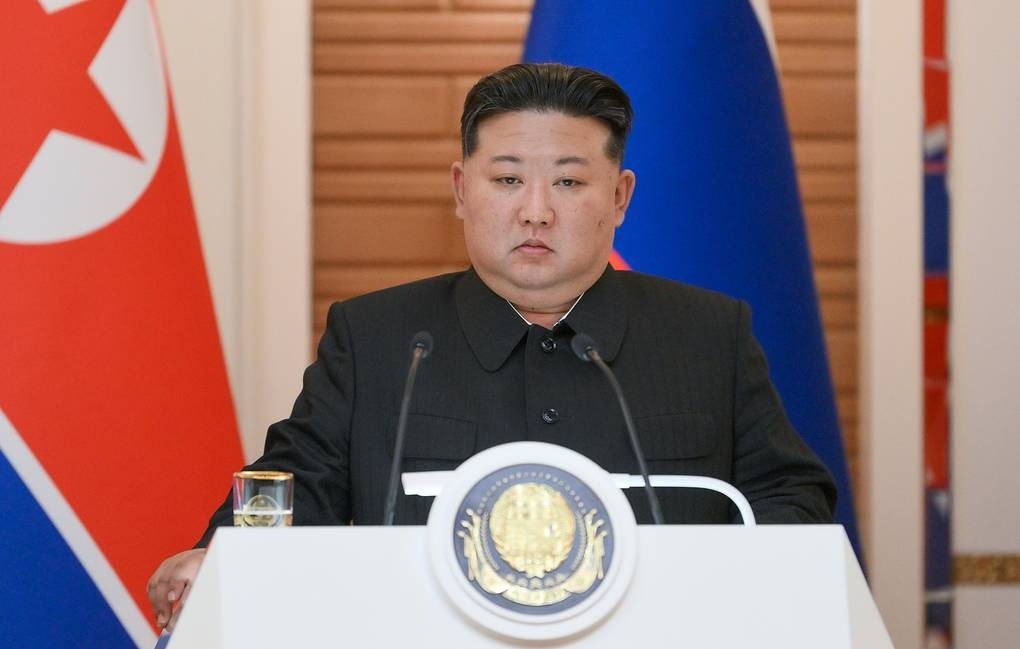 Đáp lại, Chủ tịch Triều Tiên Kim Jong-un gọi Nga là “người bạn thực sự” và Tổng thống Vladimir Putin là “người bạn thân yêu nhất của nhân dân Triều Tiên”. Ảnh: Tass Đáp lại, Chủ tịch Triều Tiên Kim Jong-un gọi Nga là “người bạn thực sự” và Tổng thống Vladimir Putin là “người bạn thân yêu nhất của nhân dân Triều Tiên”. Ảnh: Tass