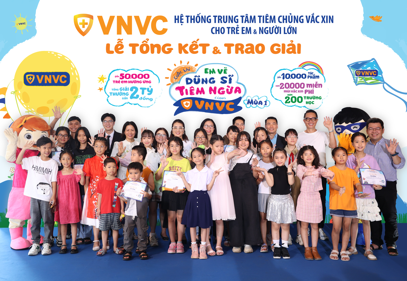 Lễ tổng kết trao giải cuộc thi diễn ra sáng 1.6 tại điểm cẩu VNVC Hoàng Văn Thụ (TP HCM). Lễ tổng kết trao giải cuộc thi diễn ra sáng 1.6 tại điểm cẩu VNVC Hoàng Văn Thụ (TP HCM).