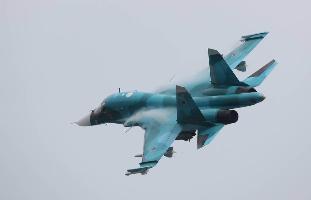 Máy bay chiến đấu Su-34. Ảnh: Tass