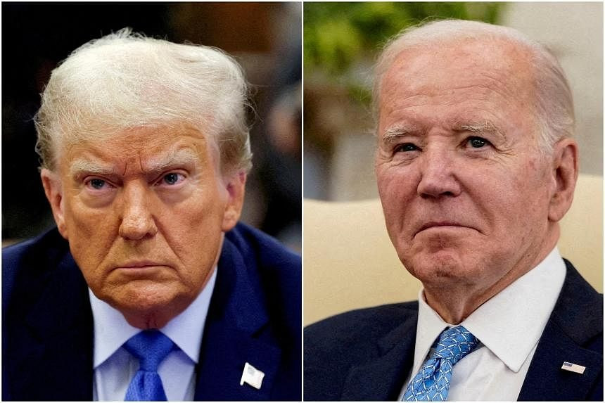 Ông Donald Trump (trái) và ông Joe Biden (phải). Ảnh: Reuters Ông Donald Trump (trái) và ông Joe Biden (phải). Ảnh: Reuters