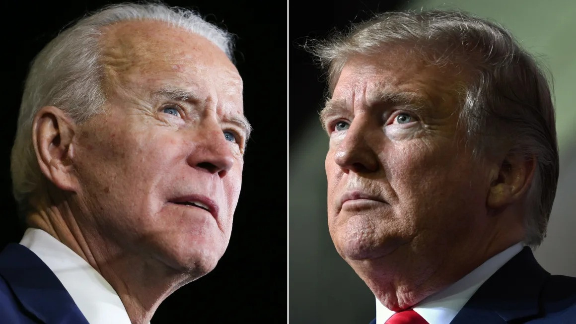 Ông Joe Biden và ông Donald Trump. Ảnh: Getty Images