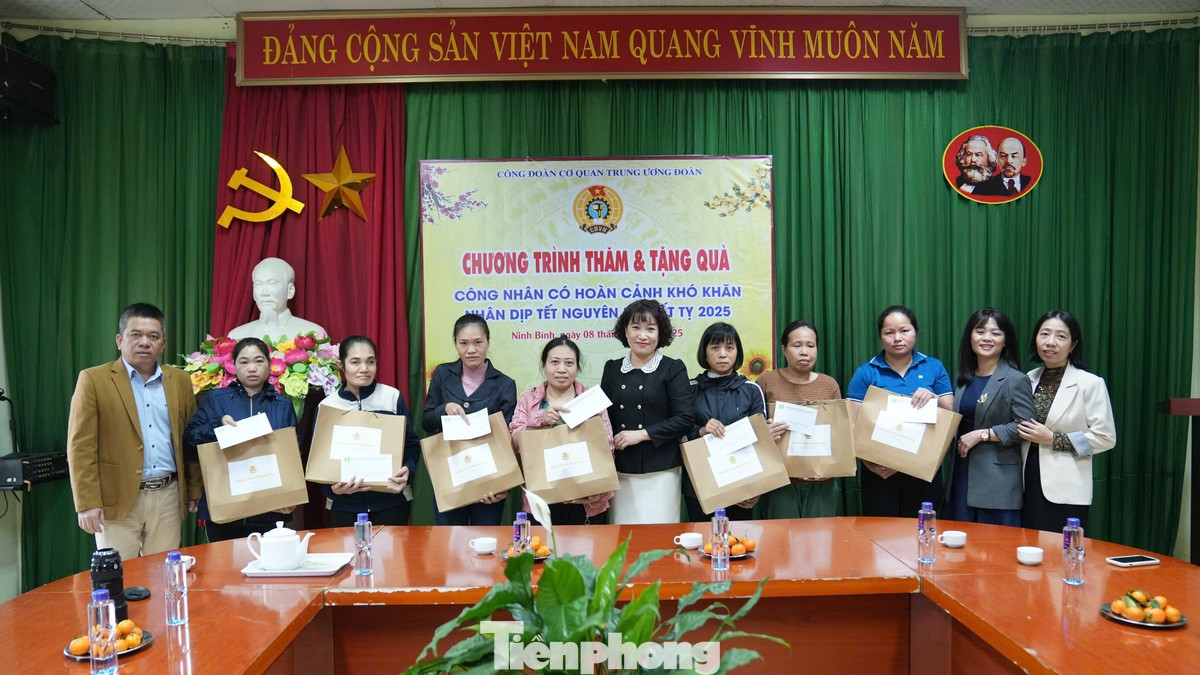 "Công đoàn cơ quan Trung ương Đoàn hy vọng rằng những hoạt động này sẽ mang lại không khí vui tươi, ấm áp cho đoàn viên và người lao động trong dịp Tết Ất Tỵ".
