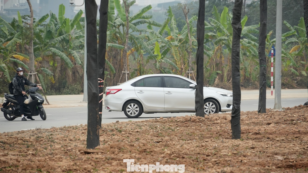 Việc đi ngược chiều trên đường có thể dẫn đến tai nạn nghiêm trọng. Theo ghi nhận của phóng viên báo Tiền Phong vào sáng nay (9/1), nhiều xe máy và cả ô tô "liều lĩnh" đi ngược chiều để tìm chỗ "xé rào" ra đường gom đại lộ Thăng Long.