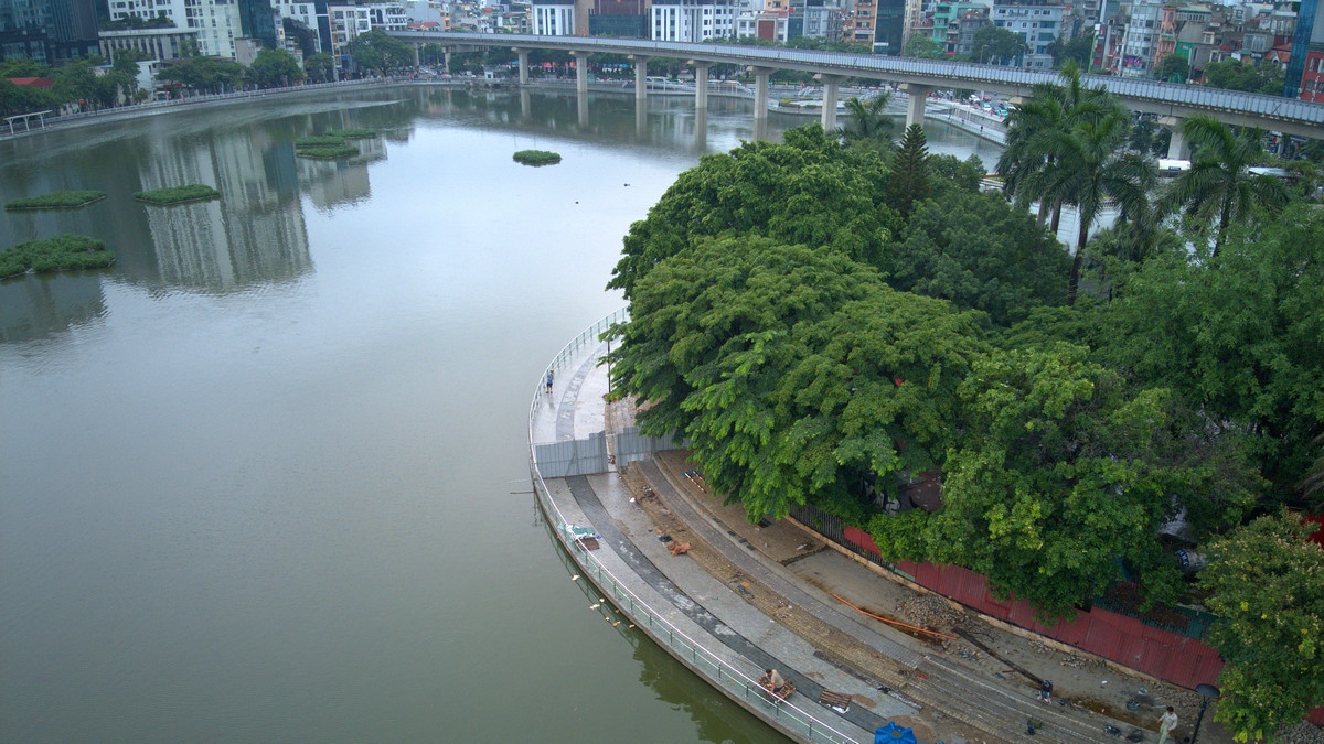 Hiện dự án đã cơ bản hoàn thiện, việc triển khai tiếp hạng mục cải tạo bán đảo hồ Đống Đa sẽ tạo ra sự đồng bộ hạ tầng kỹ thuật, cảnh quan đô thị hồ, phục vụ nhu cầu thụ hưởng của người dân.