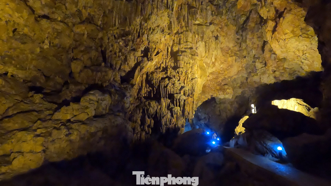 Những khối thạch nhũ này có thể cao tới hàng chục mét và có hình dạng giống như những ngọn núi, những cây cột hay hình dáng của những con vật.