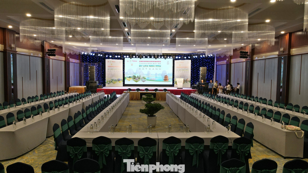 Toàn cảnh khu vực trước khi diễn ra sự kiện.