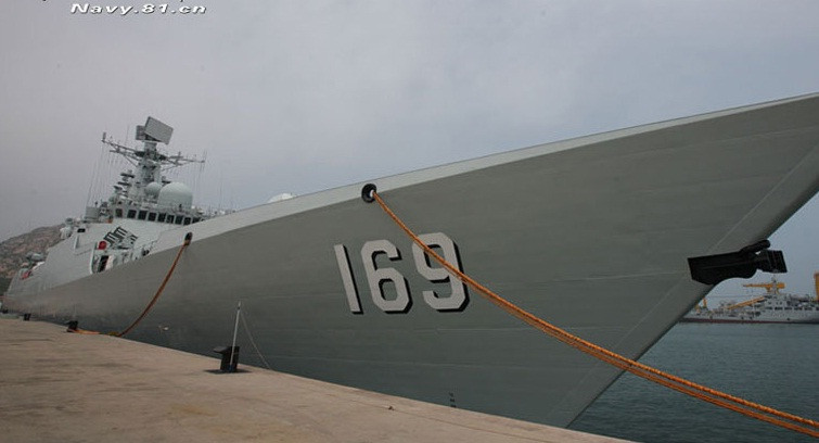 Khu trục tên lửa Type 052B Vũ Hán (169). Khu trục tên lửa Type 052B Vũ Hán (169)