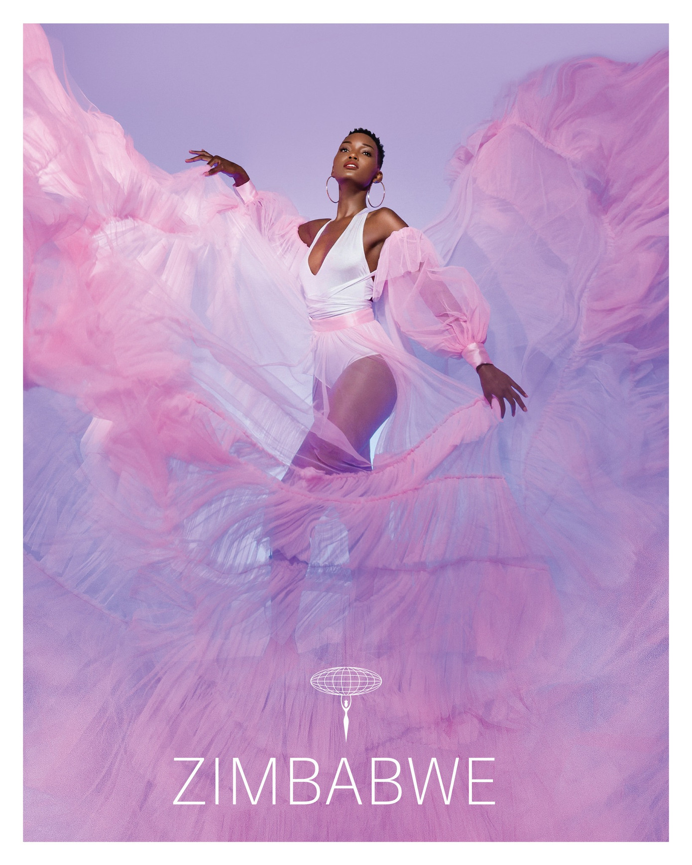 Đại diện Zimbabwe - Charlotte Muziri năm nay 26 tuổi, là tình nguyện viên y tế.