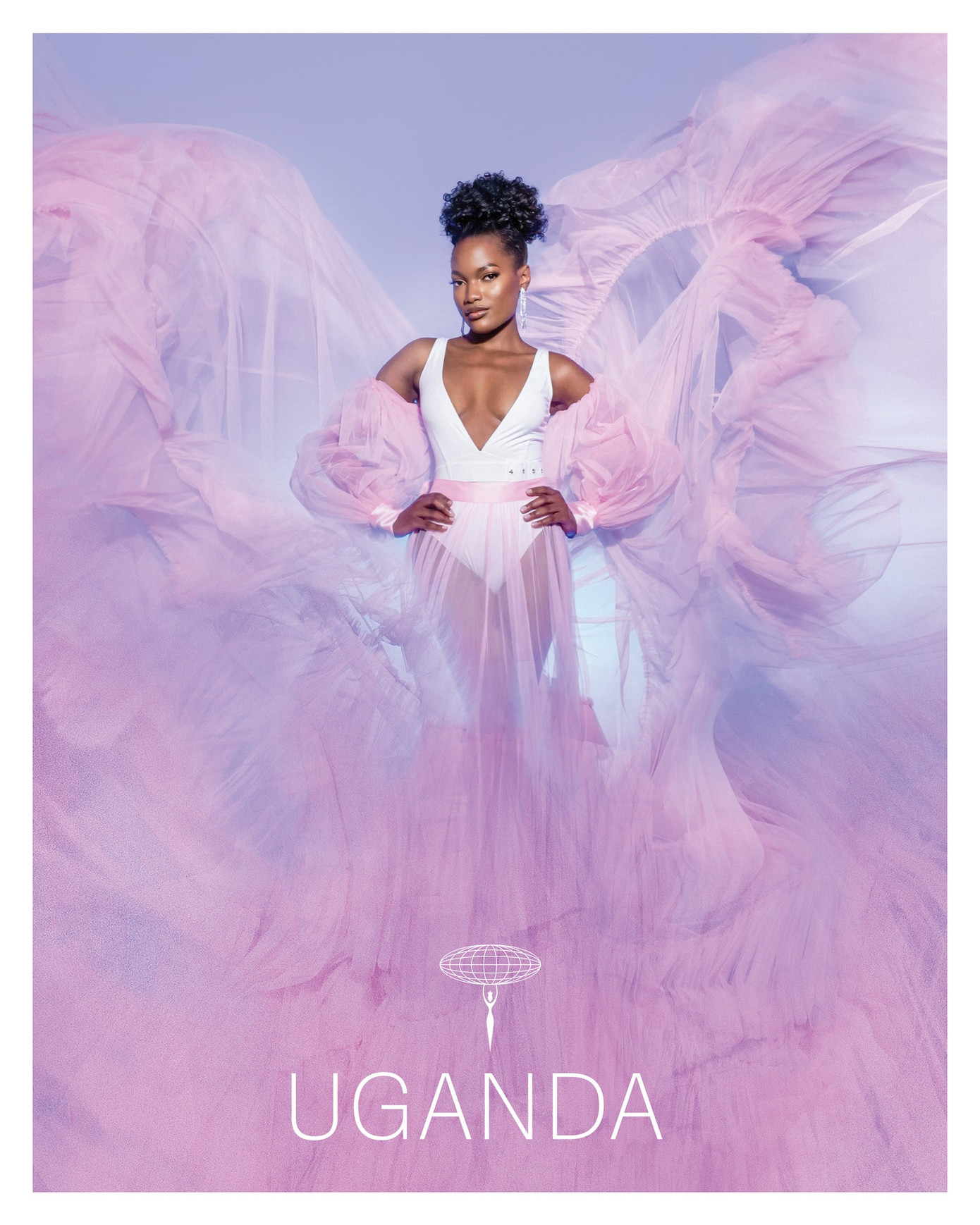 Người đẹp Uganda - Emily Hope Muwanguzi, 23 tuổi, hiện theo đuổi ngành y tế với hy vọng trở thành nhà cung cấp dịch vụ trong lĩnh vực y tế.