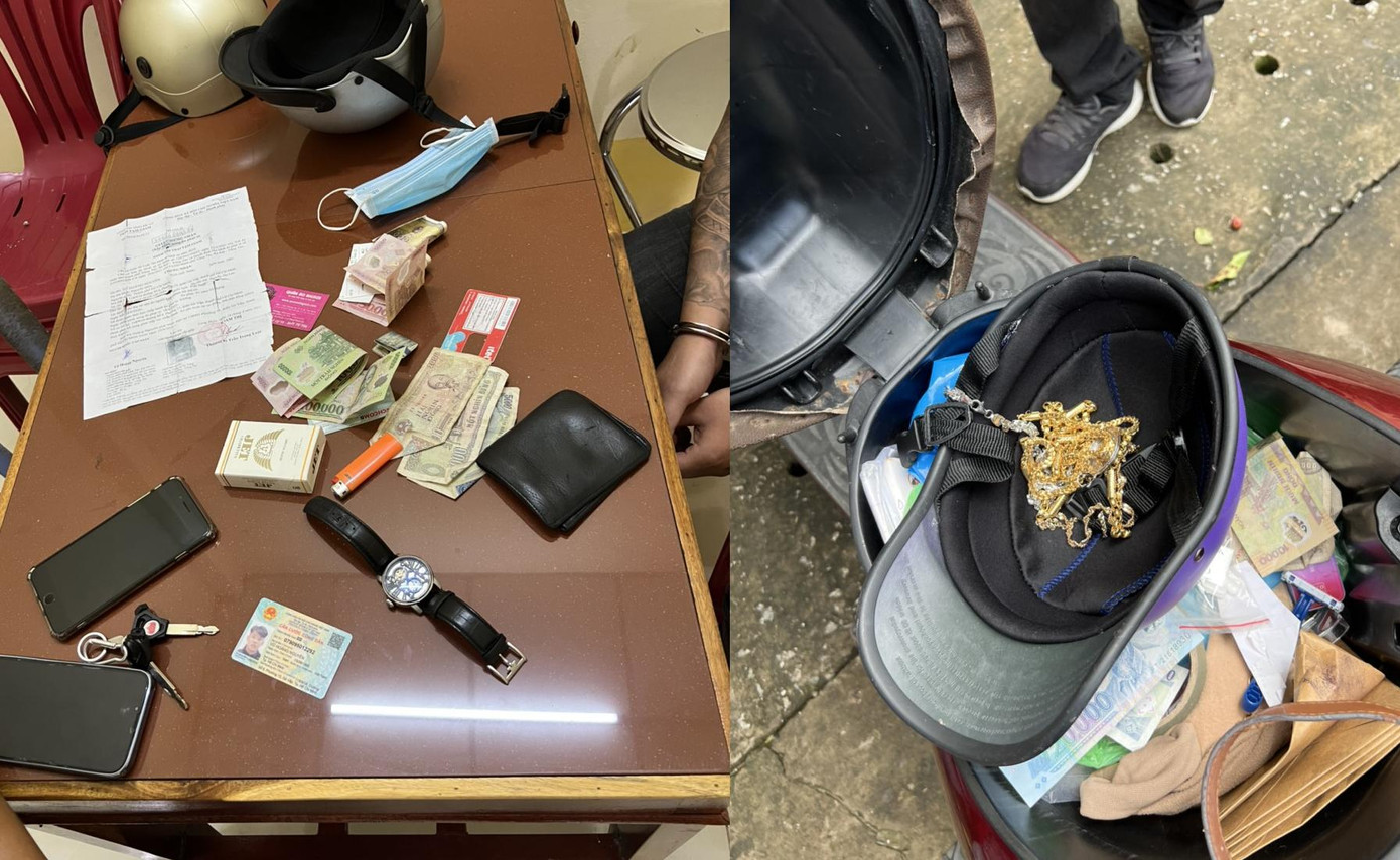 Tang vật được thu giữ.