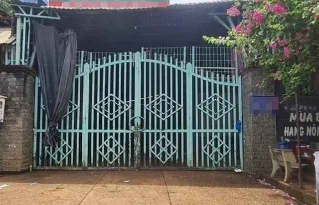 Ngôi nhà nơi xảy ra vụ án mạng