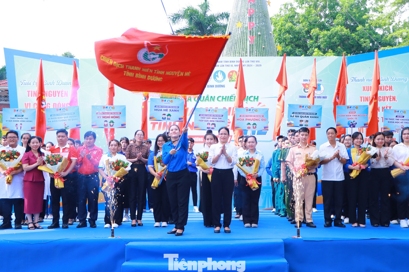 Bình Dương phát động ra quân chiến dịch thanh niên tình nguyện hè