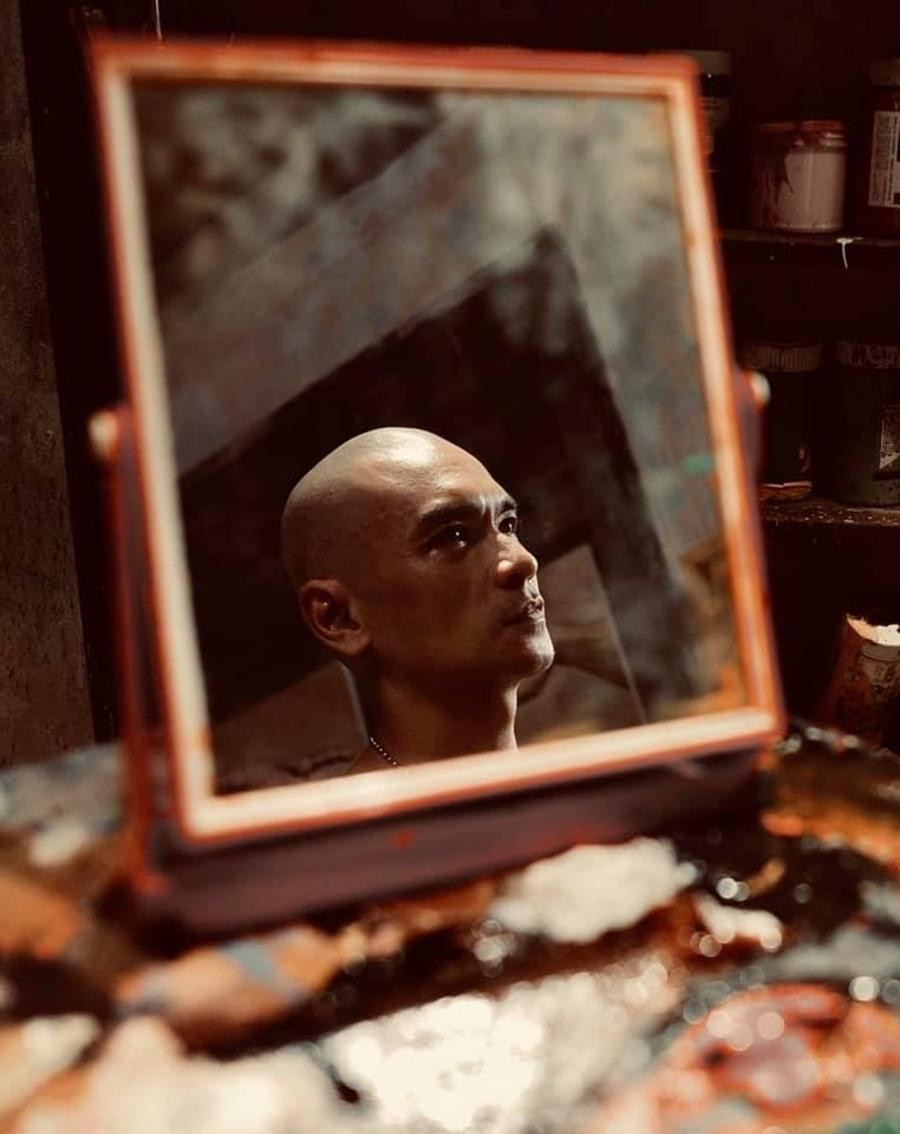 Ngoài giảm cân, Đức Hải còn phải cạo trọc đầu