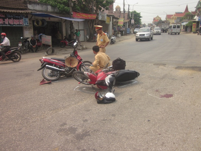 Hiện trường vụ tai nạn