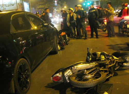 Hiện trường vụ tai nạn. Hiện trường vụ tai nạn