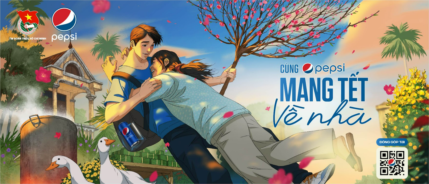 Những chuyến bay, chuyến xe đón người xa xứ của Suntory PepsiCo Việt Nam là món quà quà ý nghĩa, “Mang Tết về nhà” cho những gia đình Việt. Những chuyến bay, chuyến xe đón người xa xứ của Suntory PepsiCo Việt Nam là món quà quà ý nghĩa, “Mang Tết về nhà” cho những gia đình Việt.