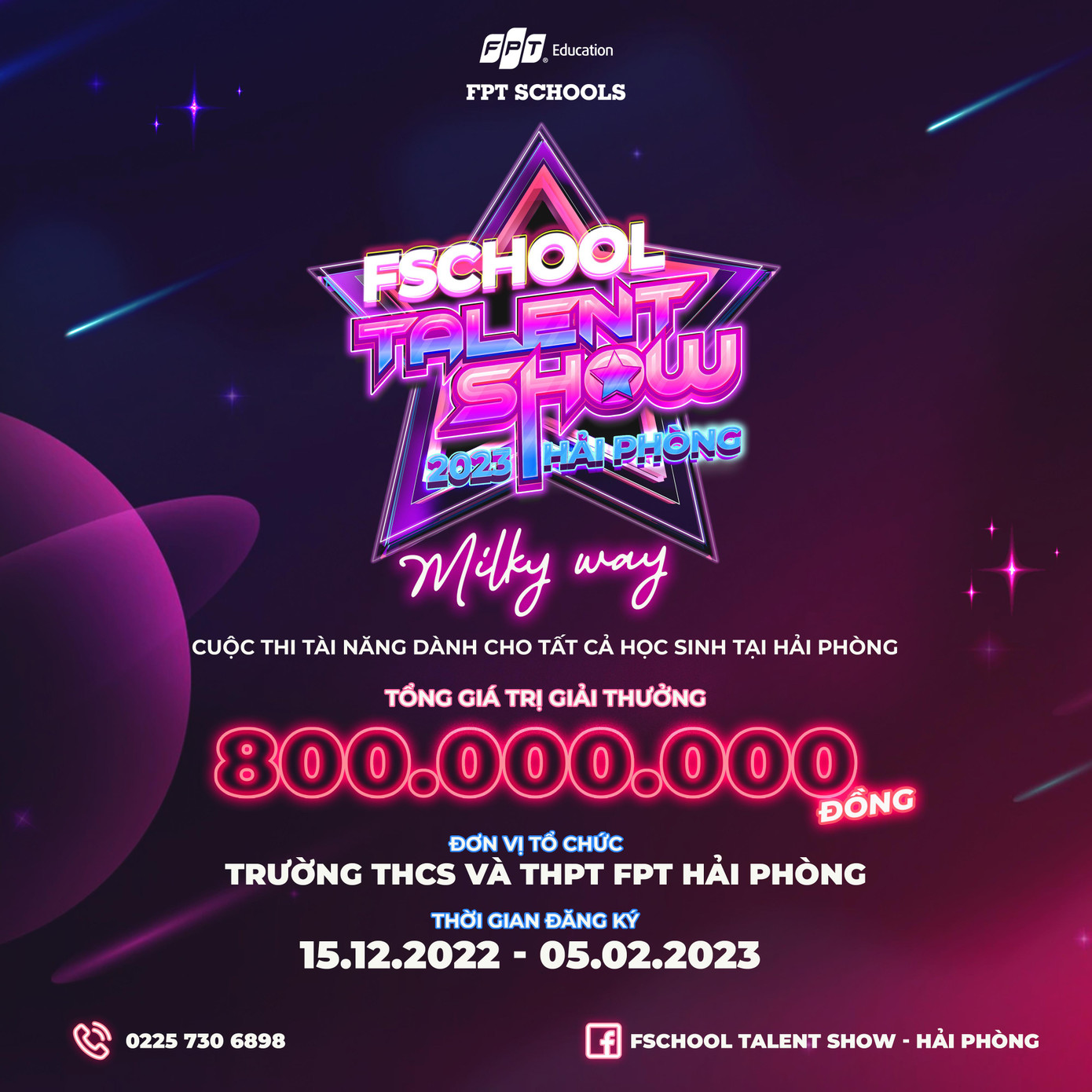 FSchool Talent Show 2023 với chủ đề Milky Way