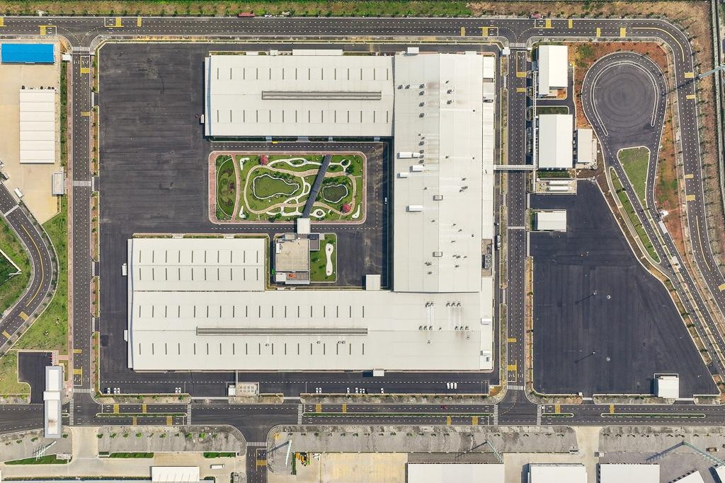 Khuôn viên nhà máy Hyundai Thành Công số 2 tại Việt Nam