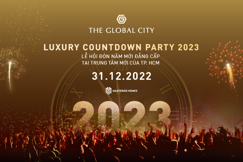 Lễ hội đếm ngược đón năm mới – “Luxury Countdown Party” kết hợp màn trình diễn nhạc nước, pháo hoa, đại nhạc hội và giải trí sôi động sẽ diễn ra vào tối ngày 31/12/2022