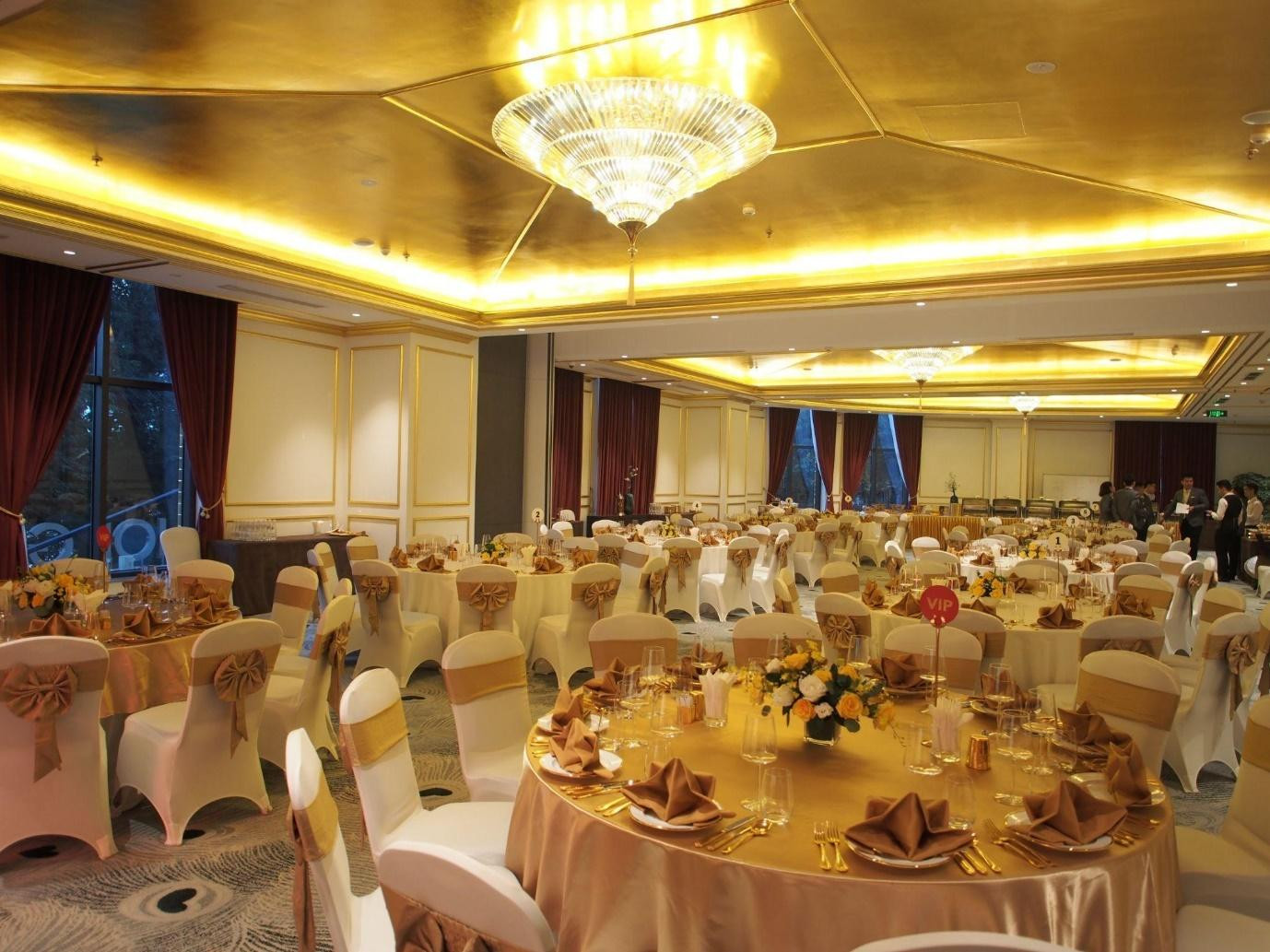 Hệ thống phòng tiệc đa dạng quy mô tại khách sạn