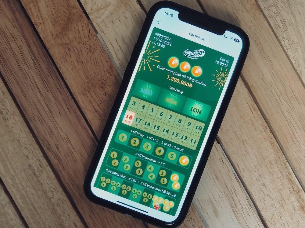 Xổ số quay nhanh Bingo 18 trên kênh điện thoại (ứng dụng hỗ trợ Vietlott SMS) Xổ số quay nhanh Bingo 18 trên kênh điện thoại (ứng dụng hỗ trợ Vietlott SMS)