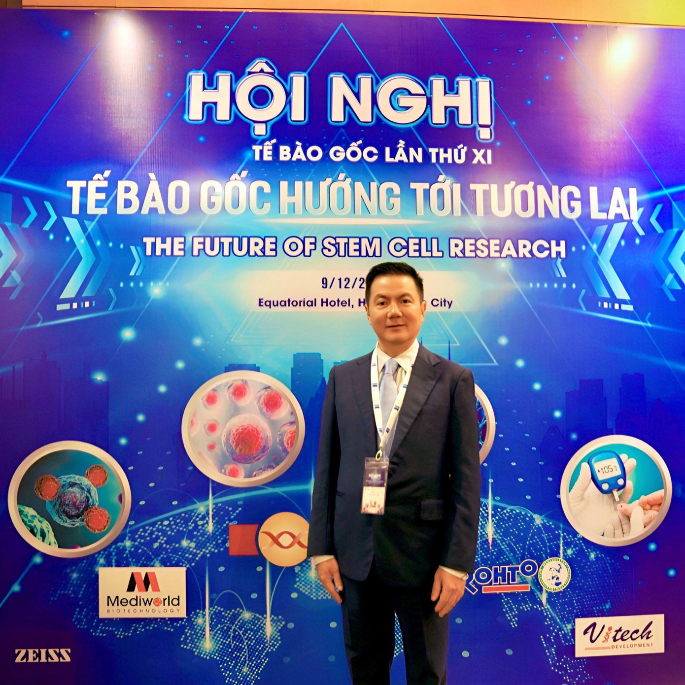 Viện trưởng Viện chống lão hoá Phan Thanh Hào - Thành viên Ban tổ chức “Hội nghị Tế bào gốc lần thứ XI - Tế bào gốc hướng tới tương lai”