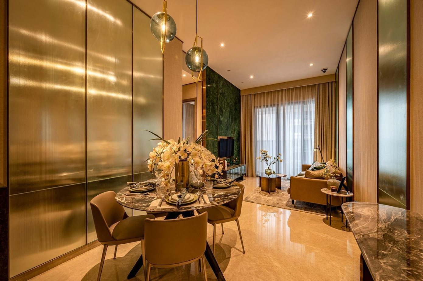 Thiết kế căn hộ sang trọng tại The Marq.