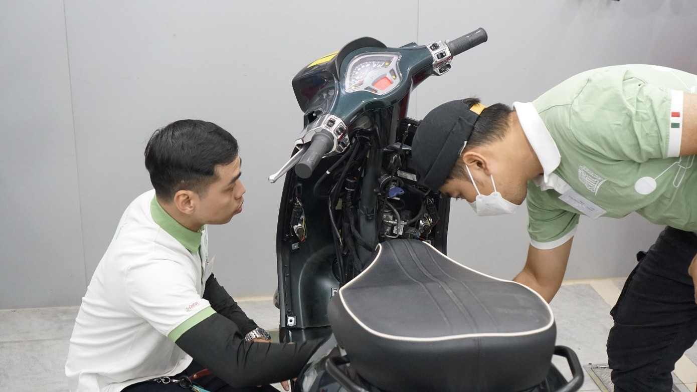 Hội thi diễn ra sôi nổi nhưng không kém phần kịch tính