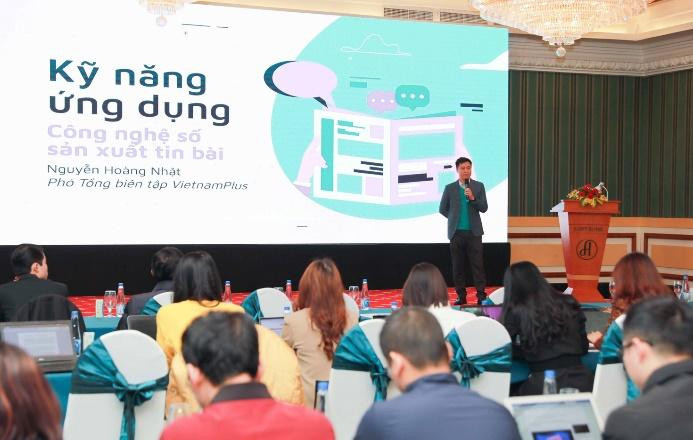 Nhà báo Nguyễn Hoàng Nhật, Phó Tổng biên tập Báo điện tử VietnamPlus