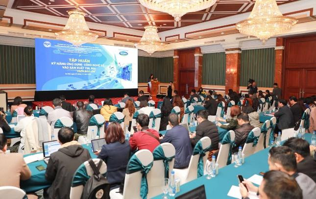 Các chương trình tập huấn của Dự án phát triển báo chí Việt Nam thường xuyên cập nhật, chia sẻ các nội dung xu thế báo chí mới và thu hút đông đảo người tham gia.