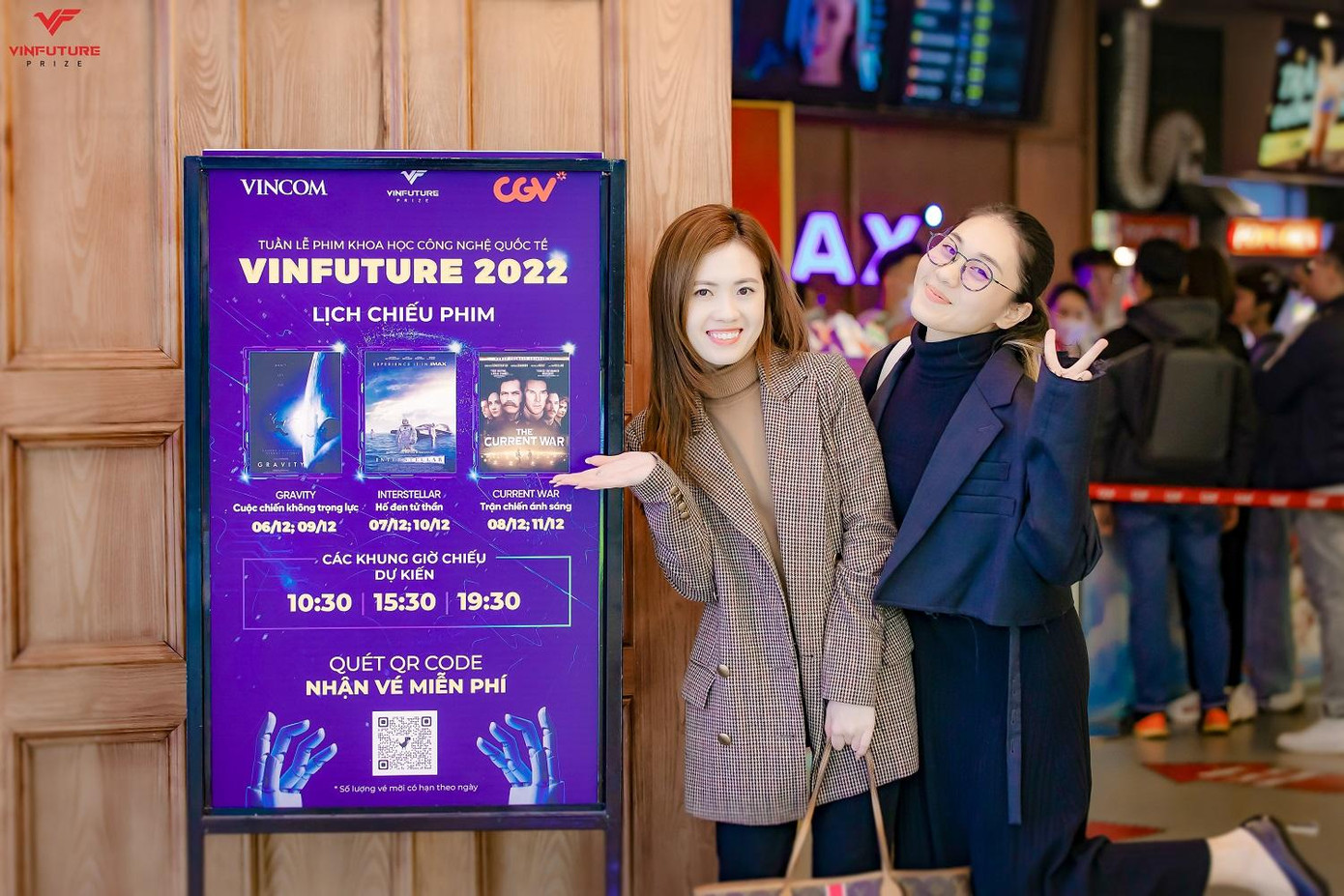 Lịch phim đặc sắc từ VinFuture thu hút sự quan tâm của các bạn trẻ