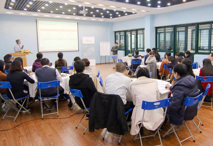 Một chương trình đào tạo khởi nghiệp cho các startup tại không gian làm việc chung BKHUP, BK-Holdings của Trường Đại học Bách khoa Hà Nội.