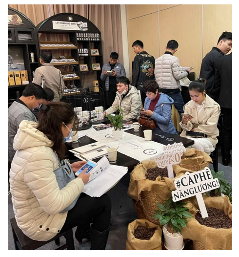 Với tốc độ đăng ký mở mới trung bình 20 cửa hàng/tháng, hiện Trung Nguyên E-Coffee có hơn 1.000 hợp đồng hợp tác.