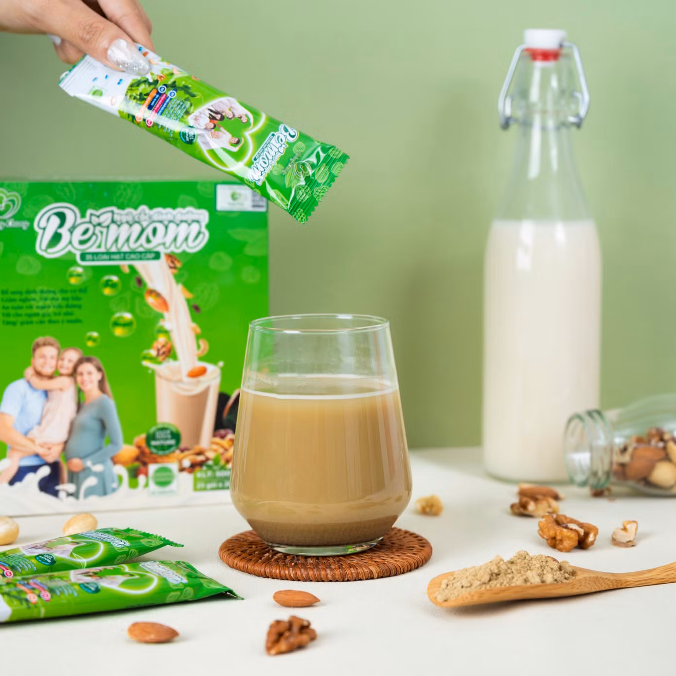 Ngũ cốc Bemom - đồng hành cùng một thai kỳ khỏe mạnh Ngũ cốc Bemom - đồng hành cùng một thai kỳ khỏe mạnh