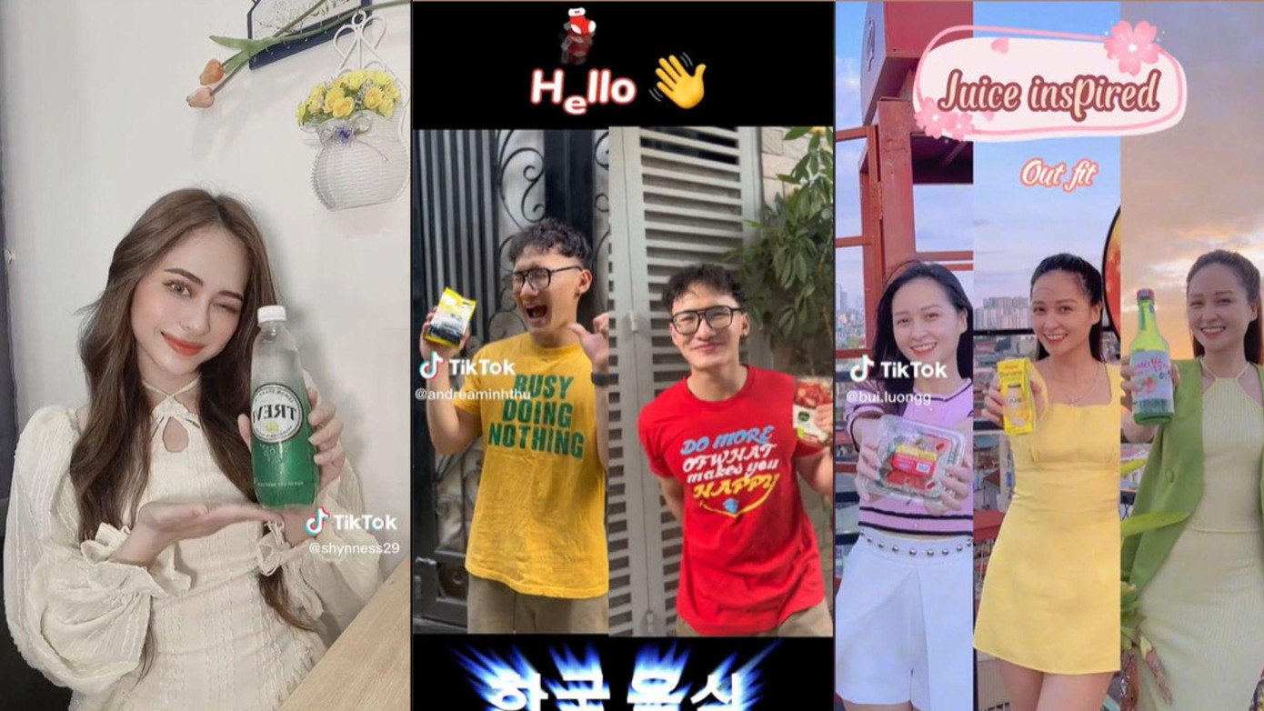 Không chỉ có các Tiktok-er nổi tiếng mà các bạn trẻ cũng tham gia không kém phần sôi nổi. Không chỉ có các Tiktok-er nổi tiếng mà các bạn trẻ cũng tham gia không kém phần sôi nổi.