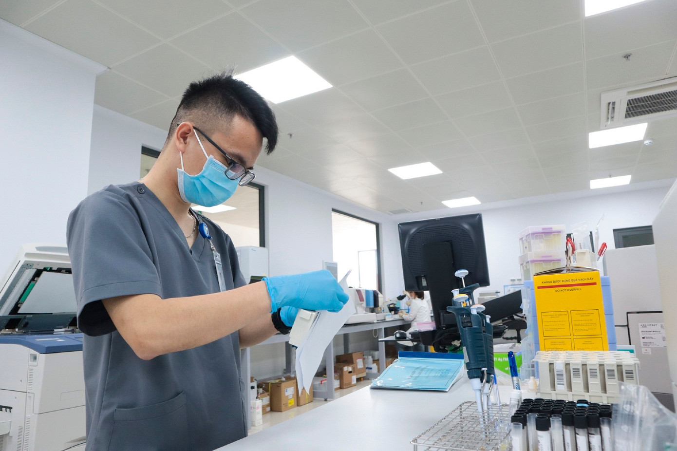 Anh Khánh với công việc chuyên môn