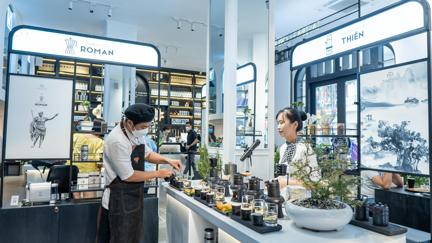 Những trải nghiệm 3 nền văn minh cà phê Ottoman - Roman - Thiền duy nhất chỉ có tại hệ thống Trung Nguyên Legend.