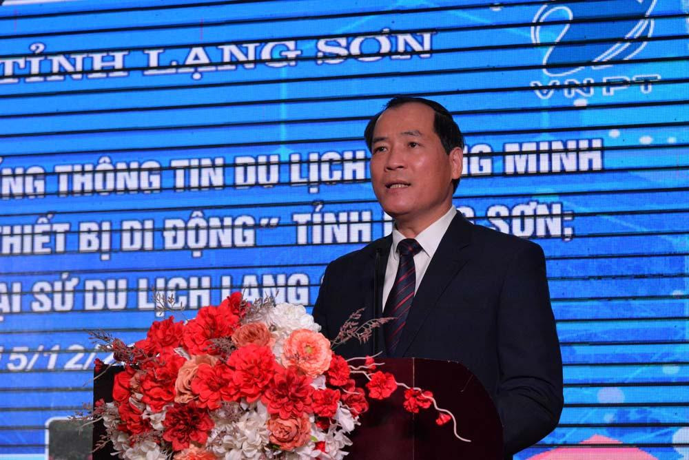 Phó Chủ tịch Thường trực UBND tỉnh Lạng Sơn Dương Xuân Huyên phát biểu tại chương trình -Ảnh: Duy Chiến Phó Chủ tịch Thường trực UBND tỉnh Lạng Sơn Dương Xuân Huyên phát biểu tại chương trình -Ảnh: Duy Chiến