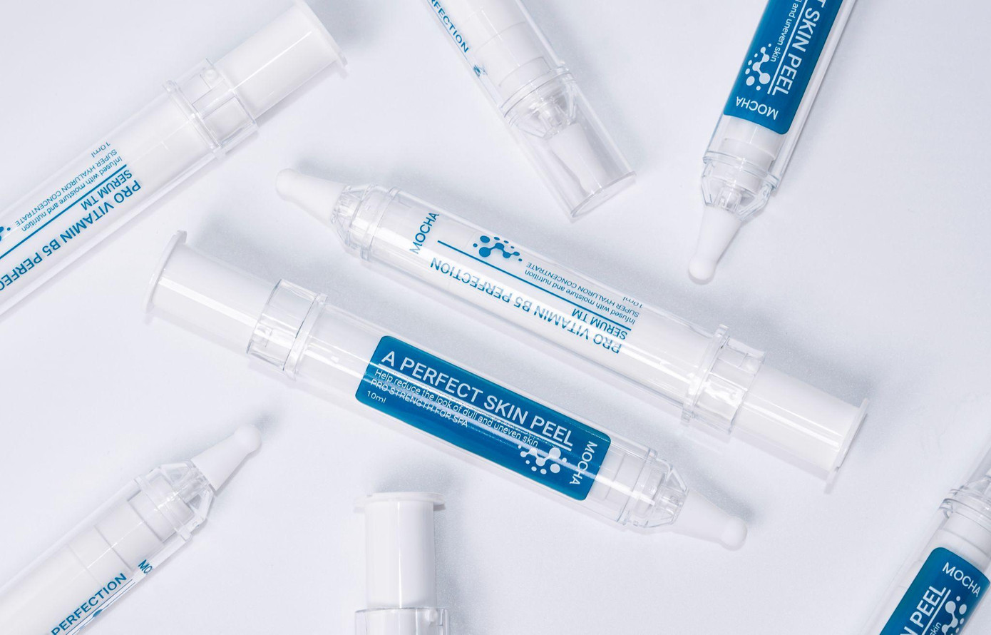 Bộ 3 sản phẩm Retinol mix Peel được Mocha Group nghiên cứu kỹ lưỡng trong 3 năm