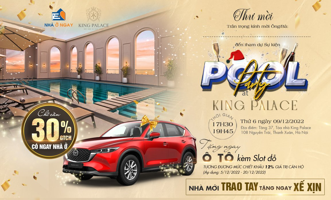 Quà tặng siêu Hot tại sự kiện mở bán King Palace