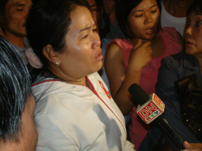 Một hành khách chưa hết bàng hoàng sau khi may mắn thoát chết