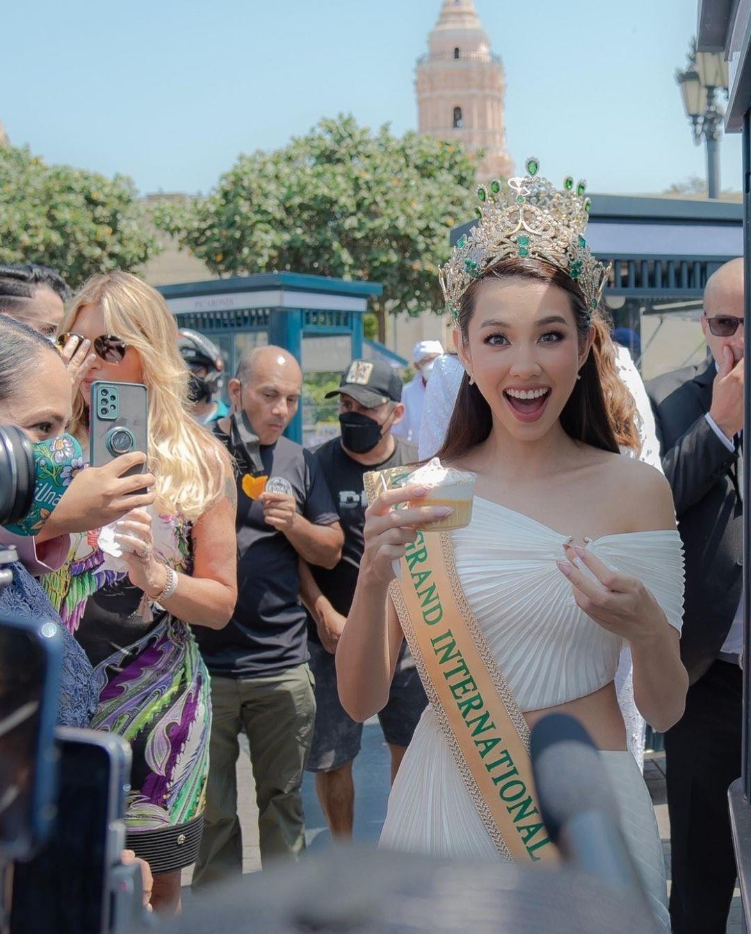 Đây cũng là lần đầu tiên Thuỳ Tiên đặt chân đến Peru nên cô vô cùng háo hức.