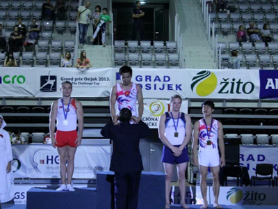 Giây phút đăng quang đầy tự hào của Nguyễn Hà Thanh. Ảnh: TMS