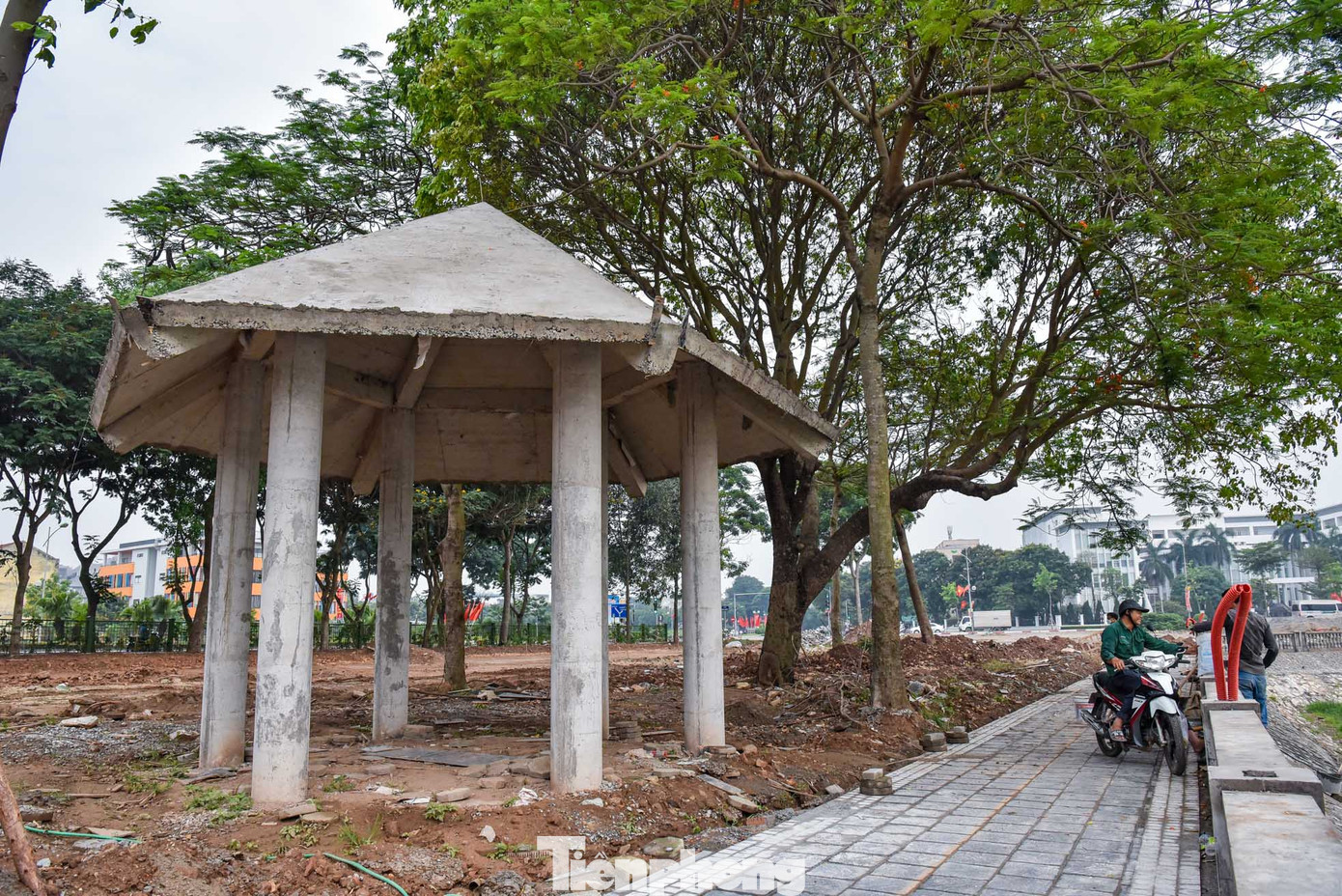 Nhiều hạng mục mới được xây dựng mới.