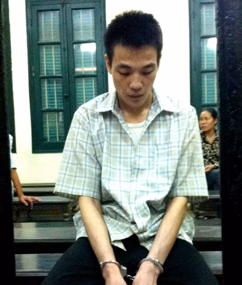 Bị cáo tại phiên tòa. Bị cáo tại phiên tòa
